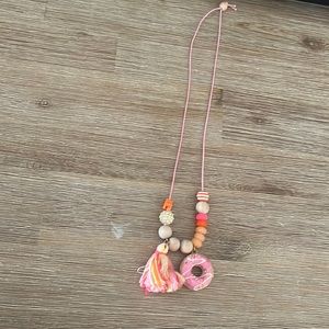 Donut baby OS necklace